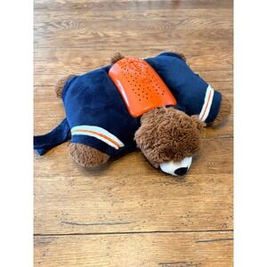 NFL Chicago Bears Dream Lites Pillow Pets Glow In The Dark Stars light Plush Toy
